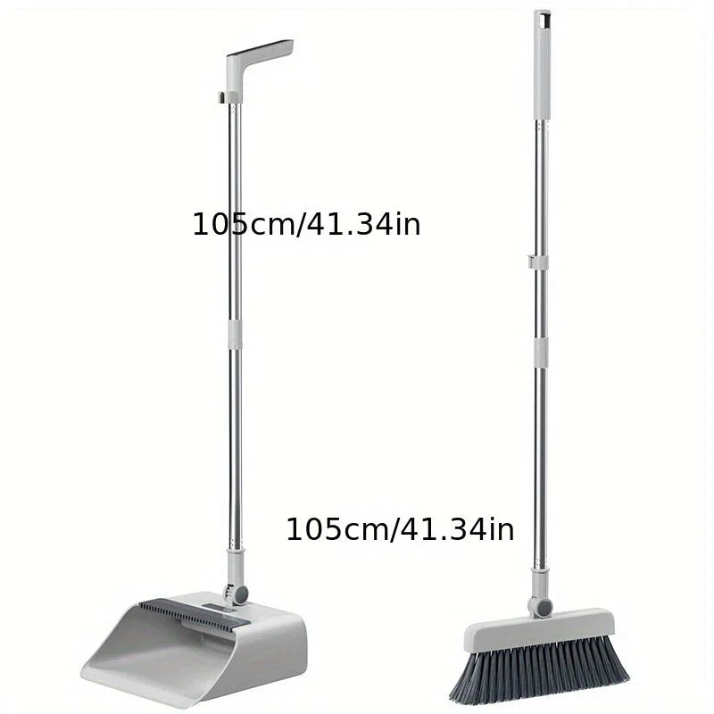 Multifunctionele Bezem en Stoffer Set