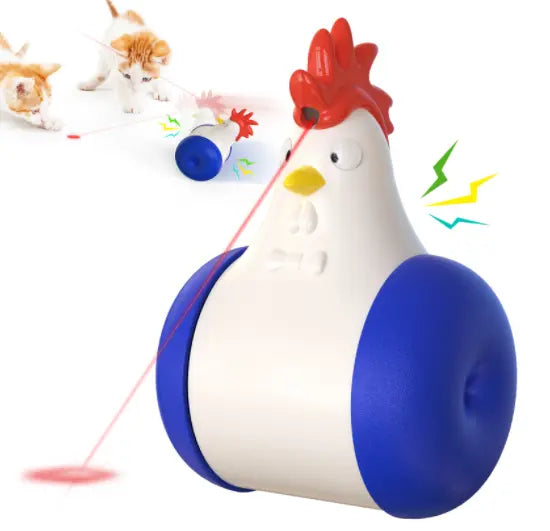 Set met Bewegende Kattenspeeltjes en Laserpointer