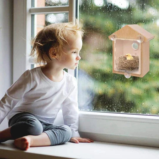 Vogelhuisje met Zuignappen