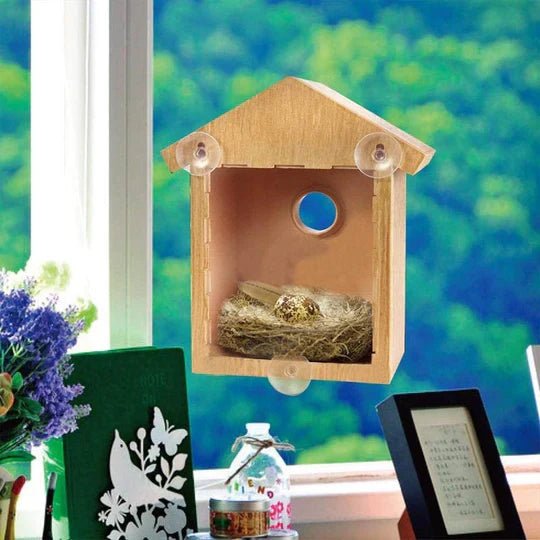 Vogelhuisje met Zuignappen