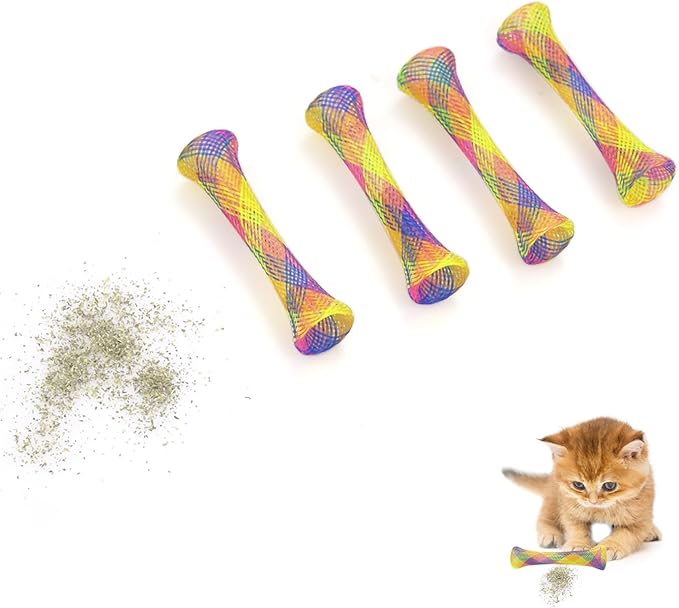 Flexibel Kattenspeeltje - Flexibele Gaasstaafjes voor Interactief Speelplezier