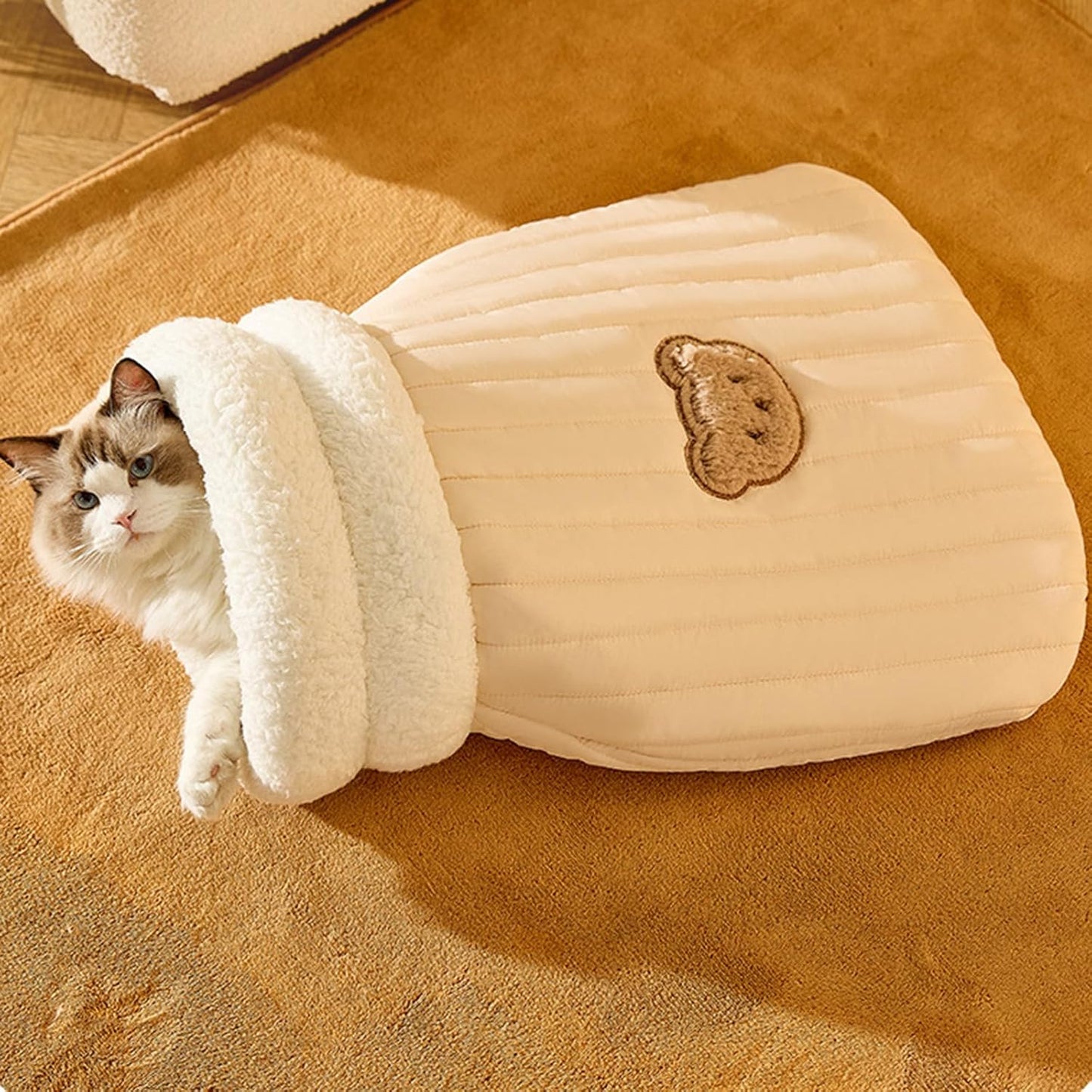 Comfortabele Kattenslaapzak