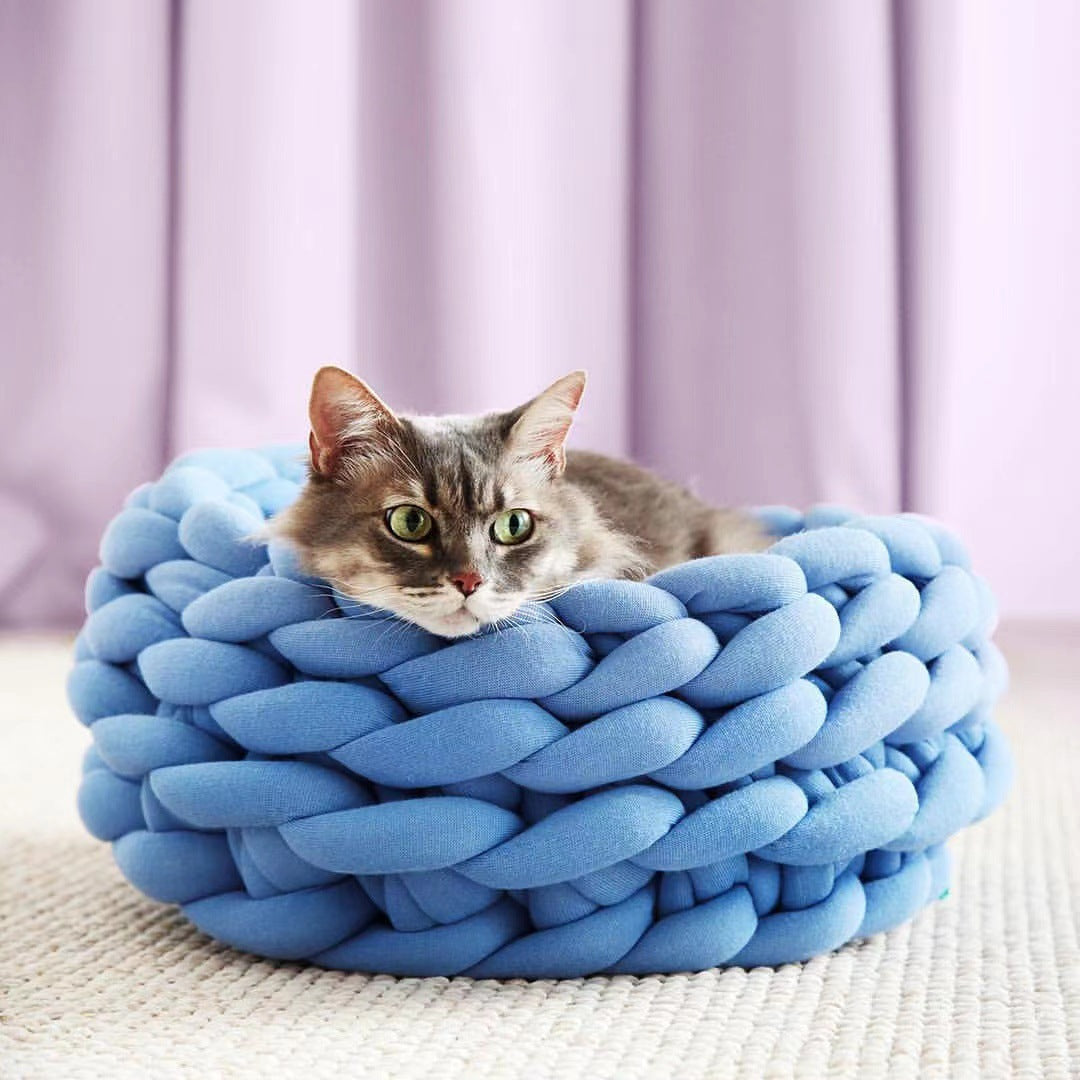 Handgeweven Kattenmand