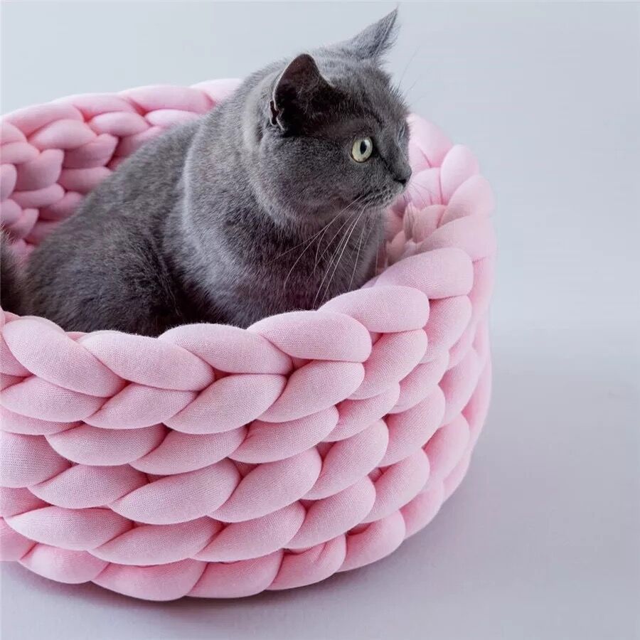 Handgeweven Kattenmand