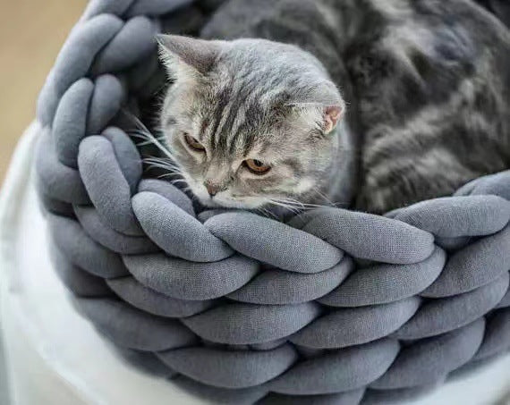 Handgeweven Kattenmand