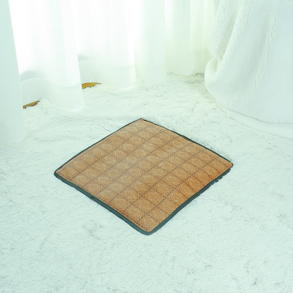 Premium Kattentent met Rotan Mat