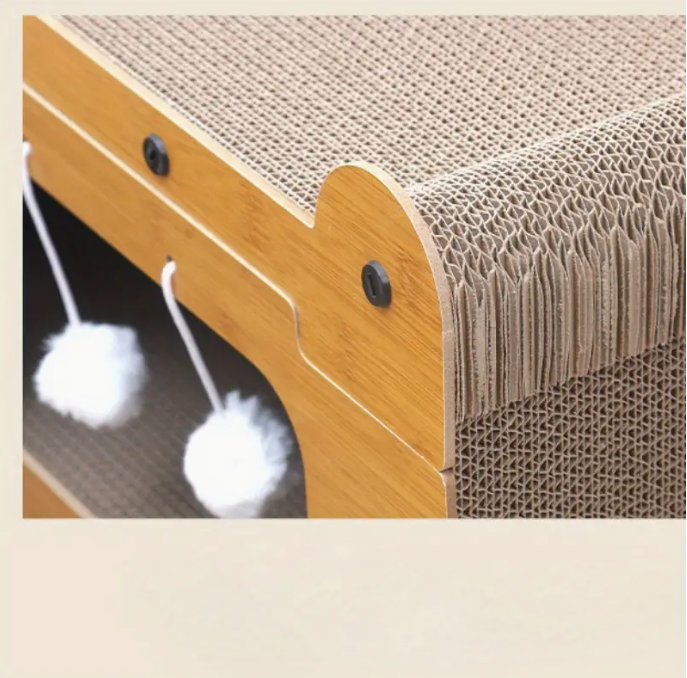 Kattenhuis met Krabgedeelte en Geïntegreerd Speelgedeelte