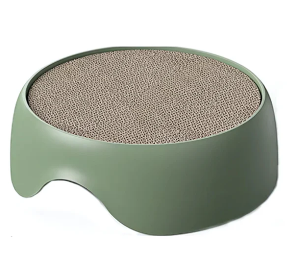 Multifunctioneel Kattenbed met Kraboppervlak en Ligkussen