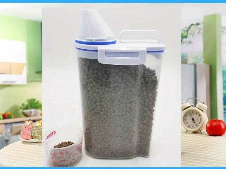 Voederdispenser voor Huisdieren met Maatbeker