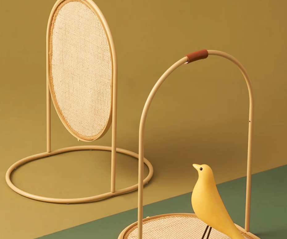 Krabpaal voor Katten in een Modern Design - Sisal Kattenspeeltje voor Klauwverzorging