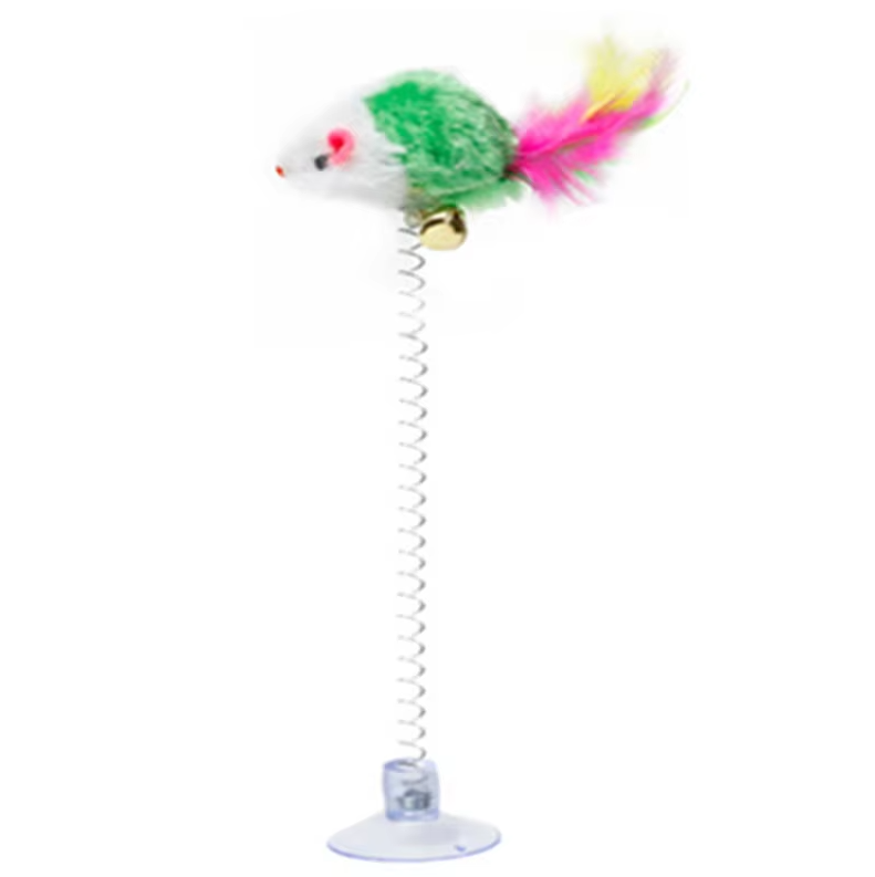 Springmuis met Zuignap - Leuk voor Katten
