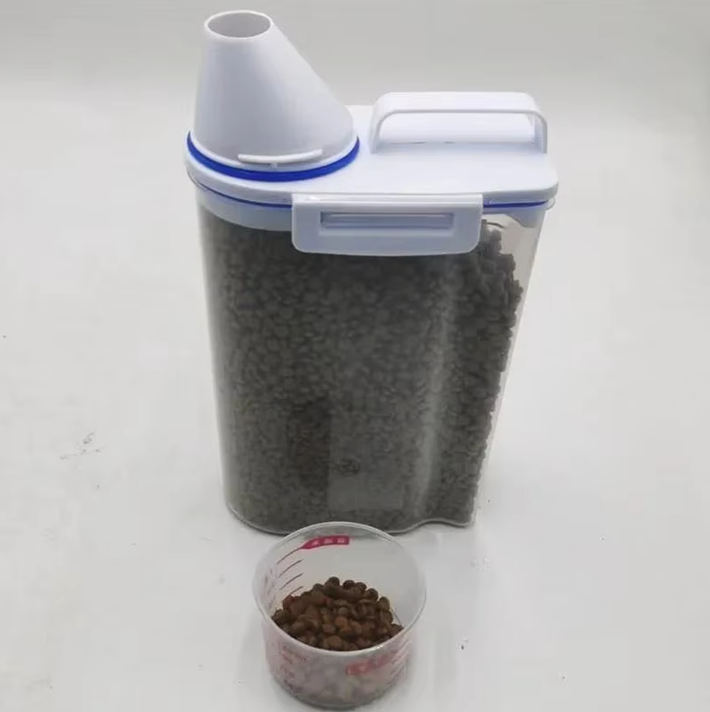 Voederdispenser voor Huisdieren met Maatbeker