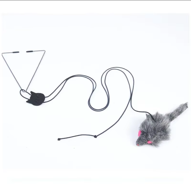 Interactief Deurspeeltje - Springende Muis voor Actieve Katten