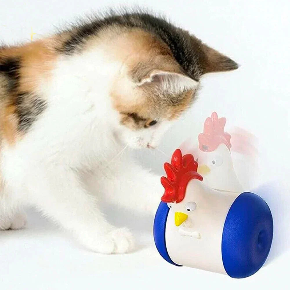 Set met Bewegende Kattenspeeltjes en Laserpointer