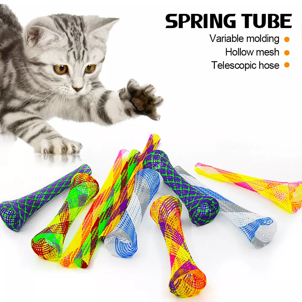 Flexibel Kattenspeeltje - Flexibele Gaasstaafjes voor Interactief Speelplezier