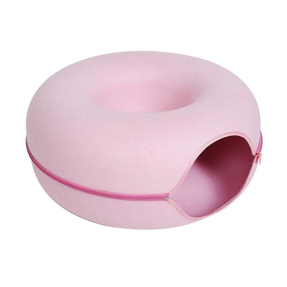 2in1 Donut Kattenbed en Grot