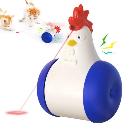 Set met Bewegende Kattenspeeltjes en Laserpointer