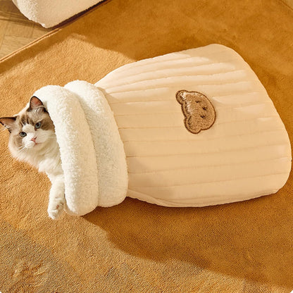Comfortabele Kattenslaapzak