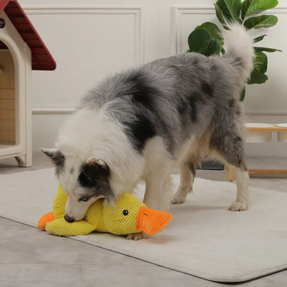 Anti-stress Eend - Knuffel voor Honden