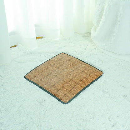 Premium Kattentent met Rotan Mat