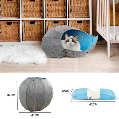 5in1 Kattenbed Speeltunnel