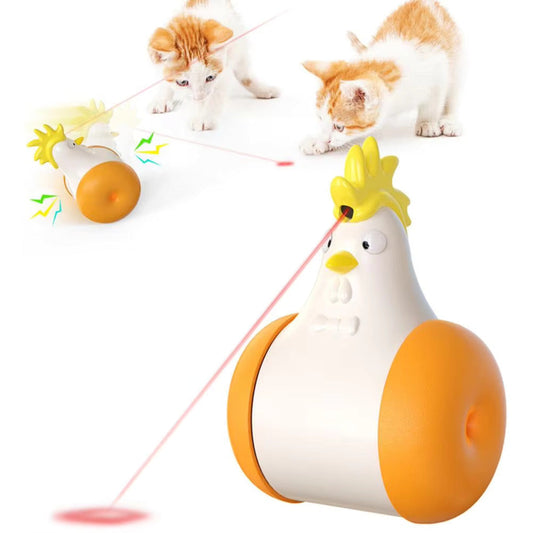 Set met Bewegende Kattenspeeltjes en Laserpointer