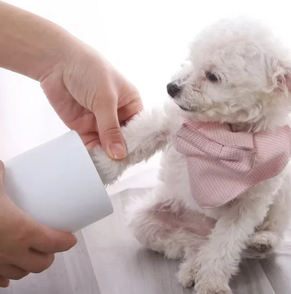 Pootreiniger met Siliconenborstels voor Honden en Katten - Zachte Reiniging en Verzorging