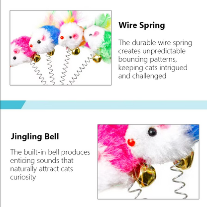 Springmuis met Zuignap - Leuk voor Katten