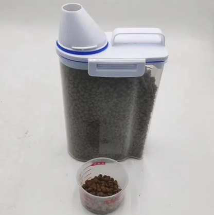 Voederdispenser voor Huisdieren met Maatbeker