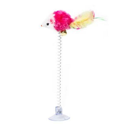 Springmuis met Zuignap - Leuk voor Katten