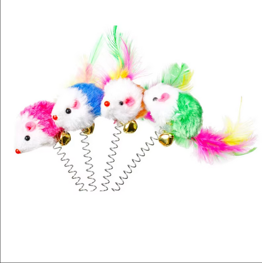 Springmuis met Zuignap - Leuk voor Katten