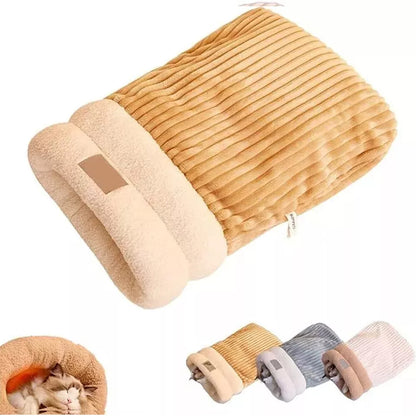 Comfortabele Kattenslaapzak